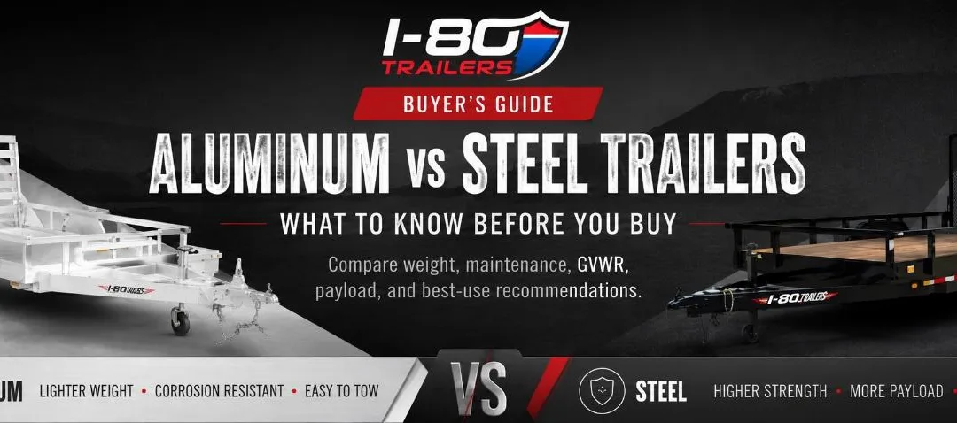 Aluminum vs Steel Trailers: What to Know Before You Buy